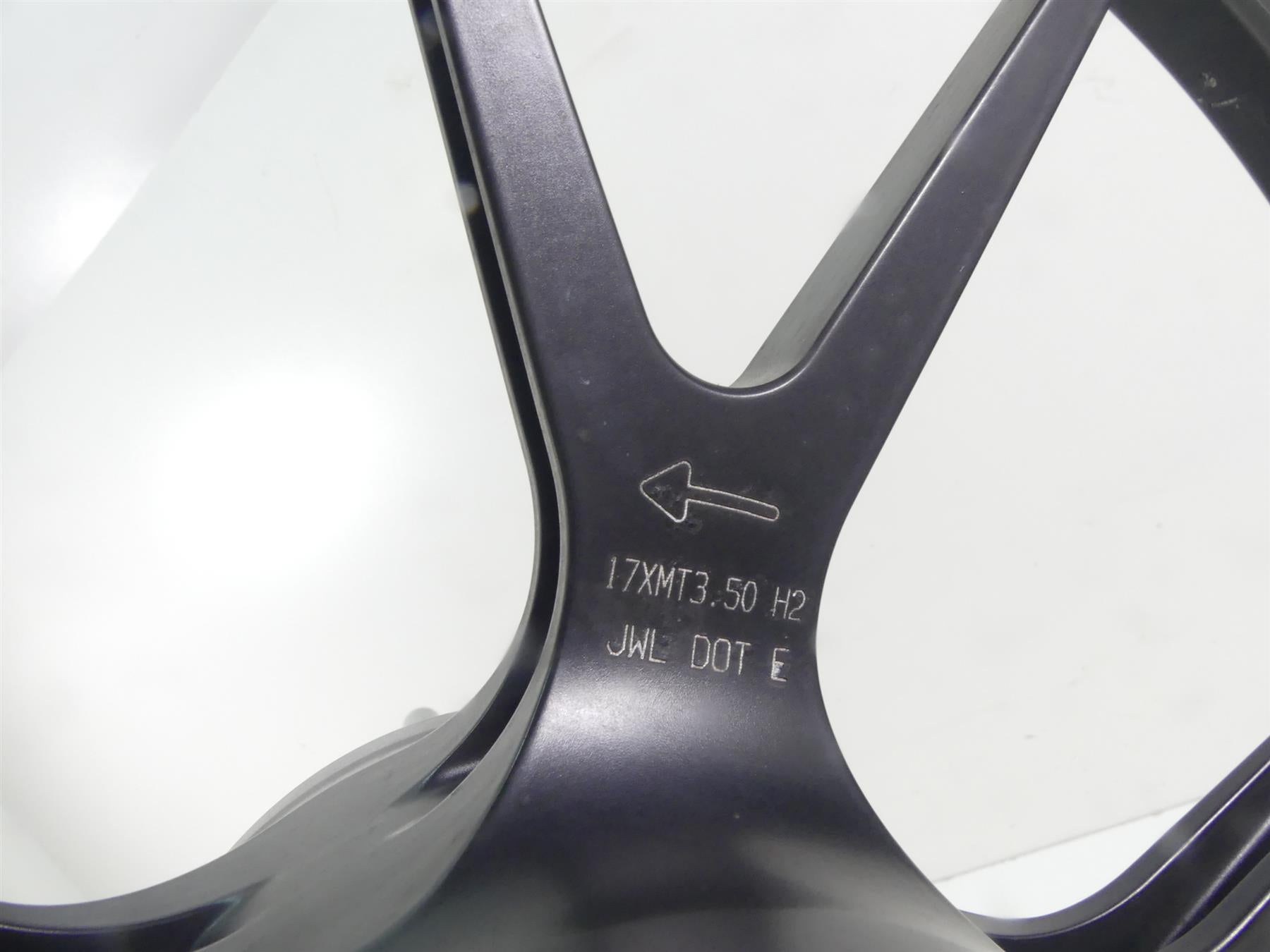 2008 Ducati 1098 S Front Straight 17x3.5 Marchesini Forged Wheel Rim 50121151AB {{ shop.shopifyCountryName }} - Mototech271