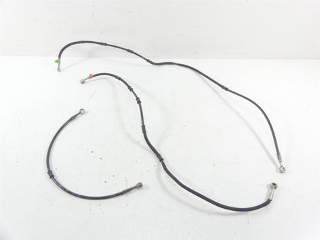 2017 Ducati Monster 1200 S Front Abs Brake Line Hose Set 61810553B 61810531B {{ shop.shopifyCountryName }} - Mototech271