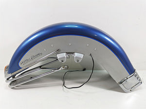 2005 Harley Touring FLHTCUI Electra Glide Front Fender Chopper Blue 59087-00B | Mototech271