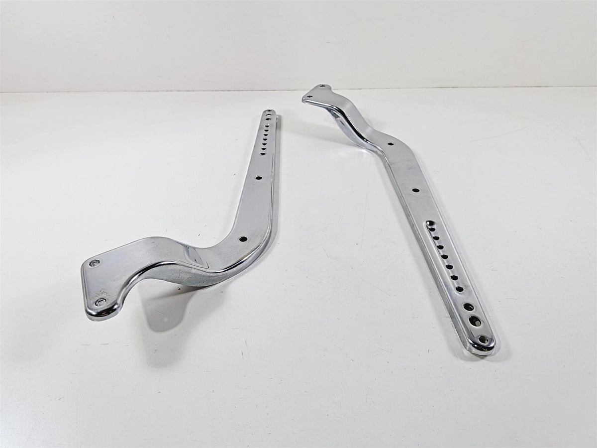 2005 Harley Softail FLSTFSE CVO Fat Boy Rear Fender Chrome Braces Struts 60117-05-Mototech271