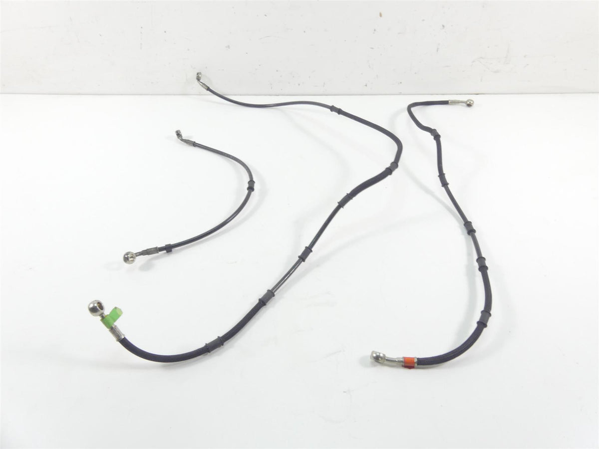 2017 Ducati 939 S Supersport Abs Front Brake Line Hose Set 61810961A 61811021A {{ shop.shopifyCountryName }} - Mototech271