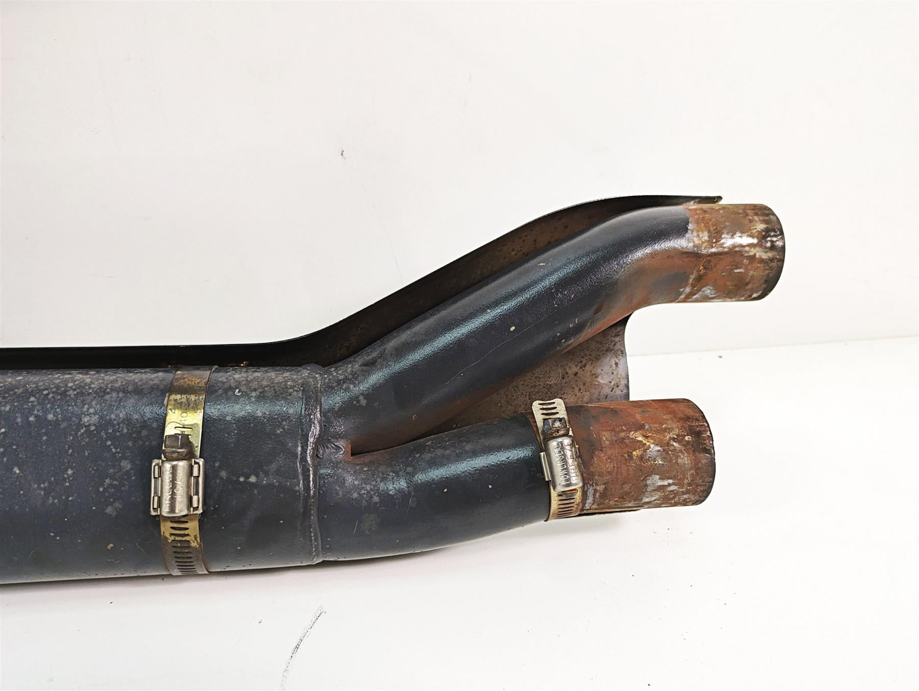 2009 Harley Dyna FXDFSE CVO Fat Bob Exhaust Header Manifold Set - Read 66884-09A {{ shop.shopifyCountryName }} - Mototech271