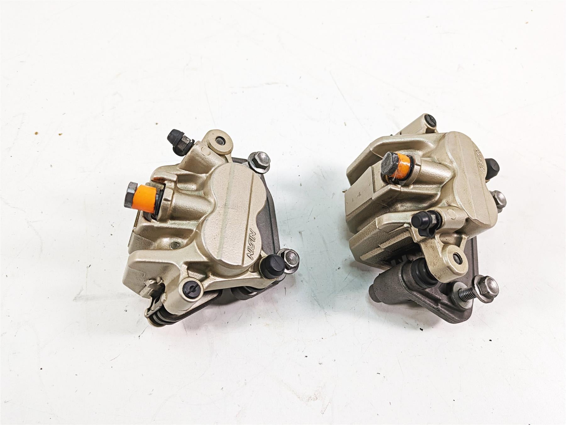 2012 Triumph Tiger 800XC ABS Nissin Front Brake Caliper Set T2022030 T2022031 {{ shop.shopifyCountryName }} - Mototech271