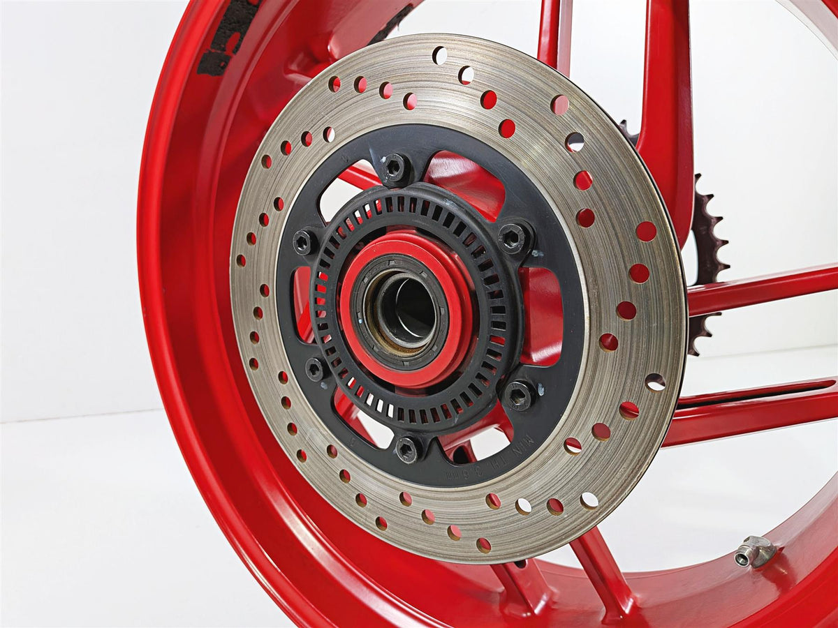 2019 Ducati 959 Panigale 17x5.5 Rear Wheel Red Rim - Runout 50221612AA {{ shop.shopifyCountryName }} - Mototech271