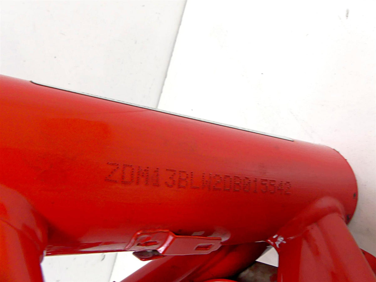2013 Ducati Diavel Red Straight Main Frame Chassis With California Salvage Title 470P2012AA {{ shop.shopifyCountryName }} - Mototech271