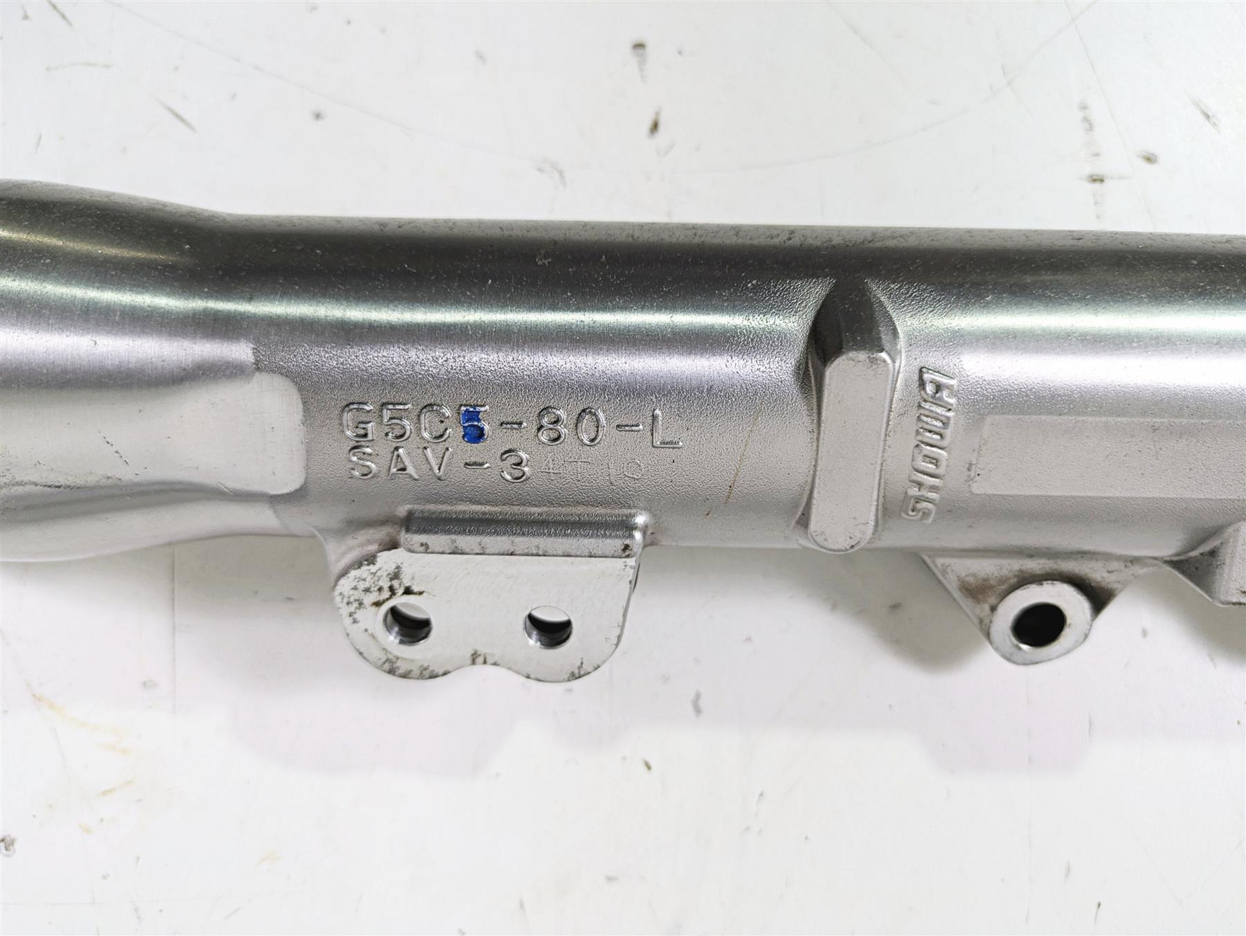 2015 Harley FXDL Dyna Low Rider Front Fork Leg Set 49mm Showa 45400052 45400051 {{ shop.shopifyCountryName }} - Mototech271