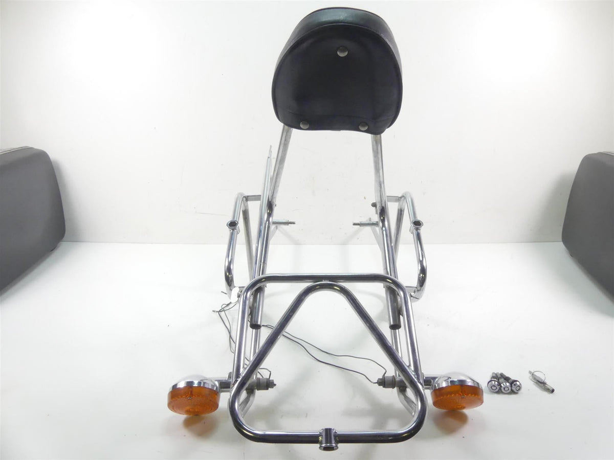1977 Honda CB750 A Four Hondamatic Samsonite Saddlebag Trunk Luggage Rack {{ shop.shopifyCountryName }} - Mototech271