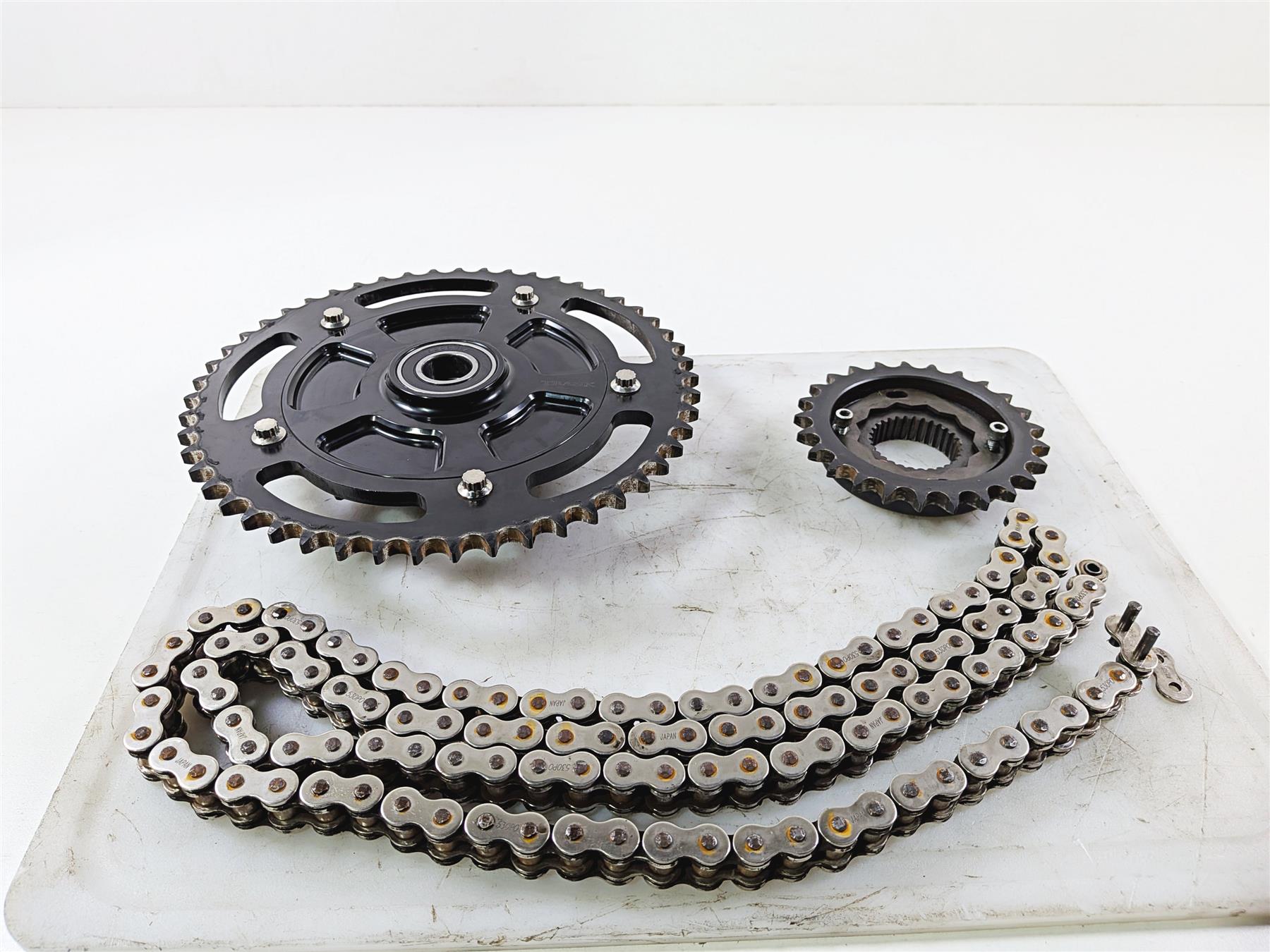 2017 Harley Touring FLHXS Street Glide Trask 51 to 25 Chain 530 Conversion Set TM-2901-1 {{ shop.shopifyCountryName }} - Mototech271