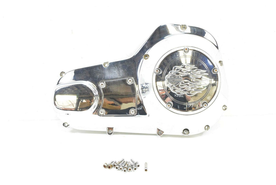2000 Harley Touring FLHRI Road King Outer Chrome Primary Drive Cover 60685-99 {{ shop.shopifyCountryName }} - Mototech271