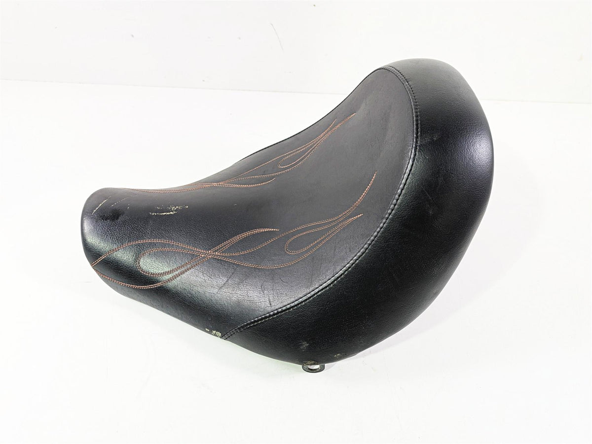 2008 Harley FXCWC Softail Rocker Danny Gray Weekday Solo Seat Flame Stitch {{ shop.shopifyCountryName }} - Mototech271