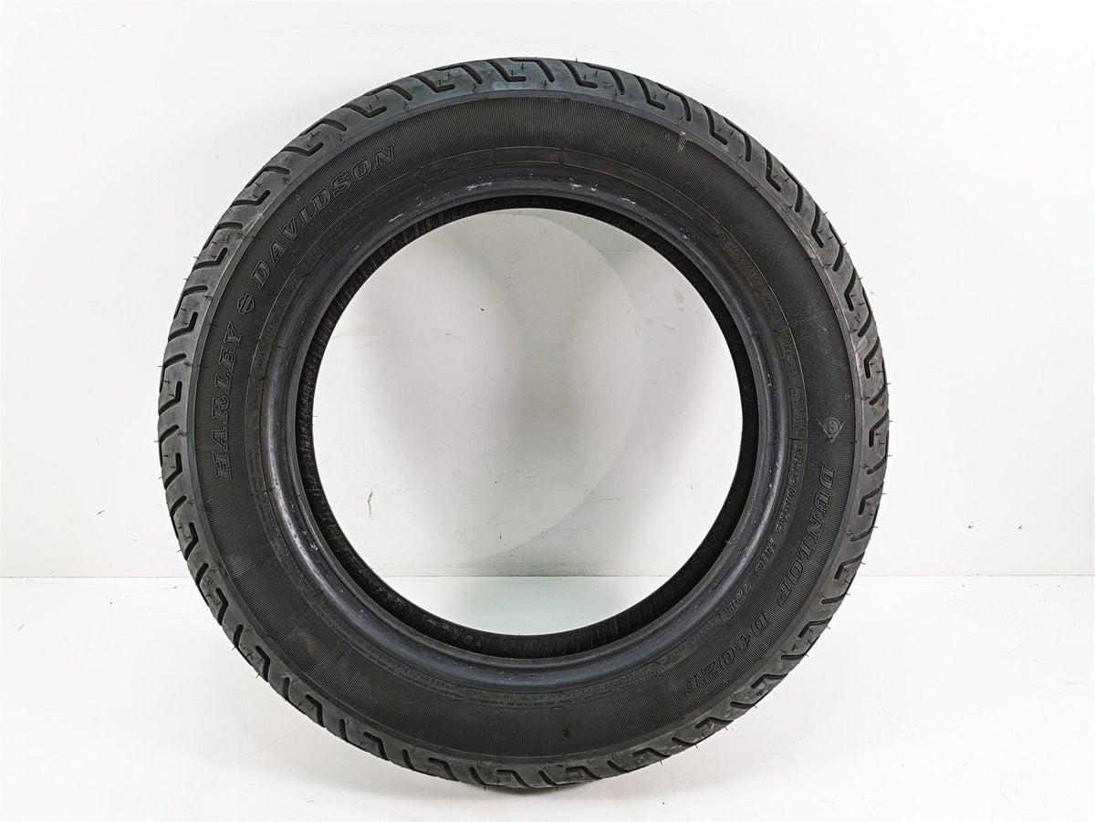 Used Front Harley Tire Dunlop D402 F MT90B16 90R16 DOT1821 45006403 {{ shop.shopifyCountryName }} - Mototech271