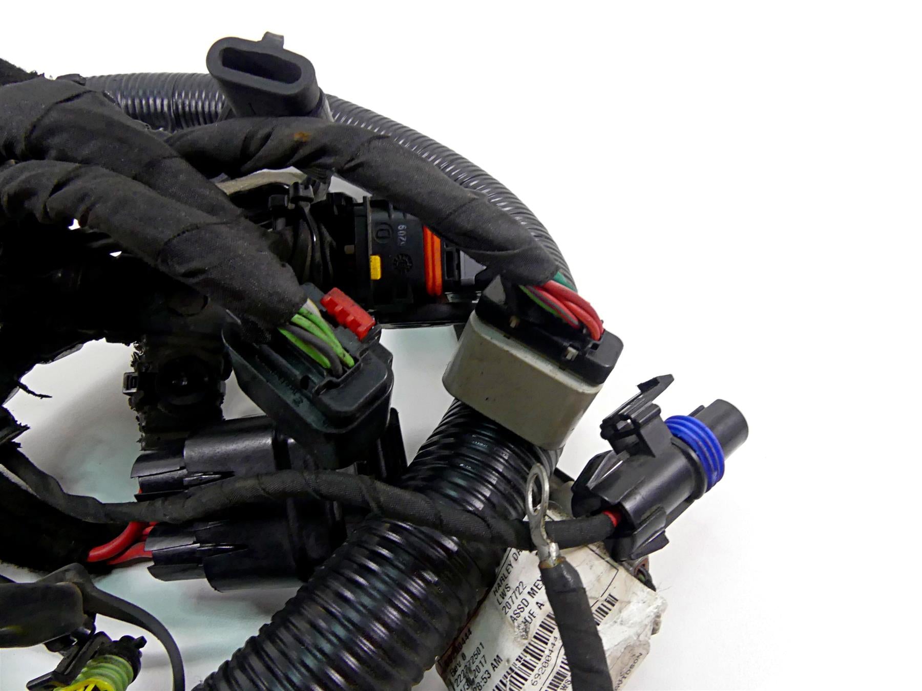 2017 Harley Dyna FXDB Street Bob Main Non Abs Wiring Harness Loom 69200444 {{ shop.shopifyCountryName }} - Mototech271