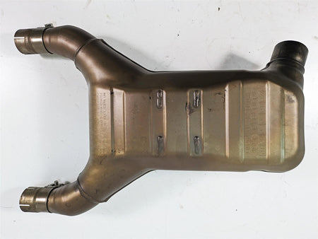 2020 Moto Guzzi V85 TT Adventure Oem Exhaust Pipe Center Chamber 2B0053175 {{ shop.shopifyCountryName }} - Mototech271