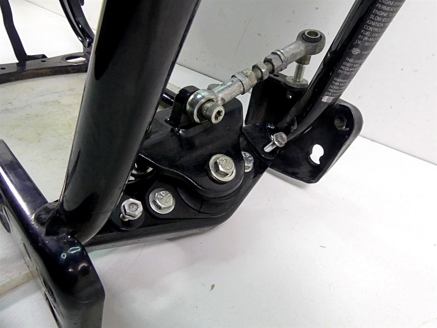 2008 Harley Touring FLHX Street Glide Straight Main Frame Chassis With Texas Salvage Title 47900-08BHP {{ shop.shopifyCountryName }} - Mototech271