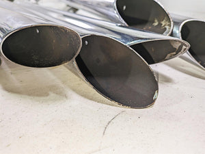 1998 Honda GL1500 Valkyrie Tour Cobra 6 into 6 Slash Cut Drag Pipe Exhaust 1269 | Mototech271