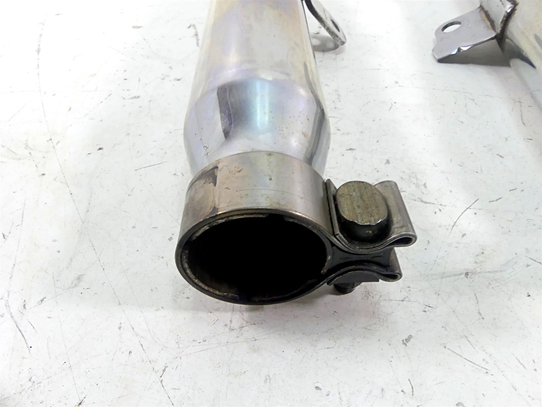 1997 Harley Sportster XL1200 C Exhaust Muffler Slash Cut Slip Ons Set 80016-85A {{ shop.shopifyCountryName }} - Mototech271