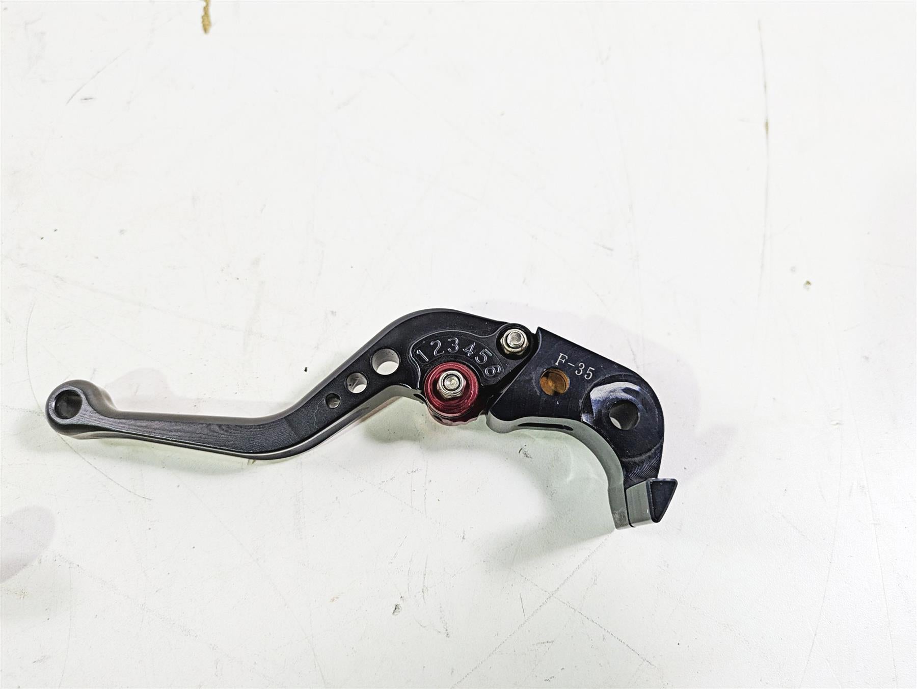 2008 Suzuki GSXR600 Clutch Perch & Both Aftermarket Adjustable Short Levers {{ shop.shopifyCountryName }} - Mototech271