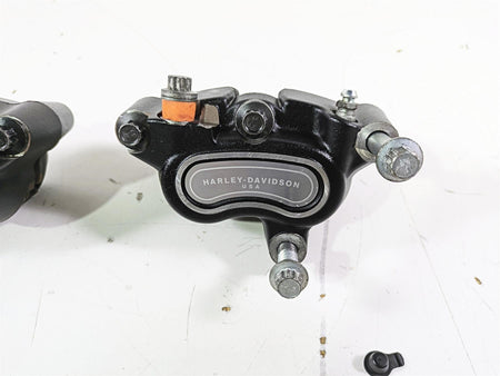 2015 Harley FXDL Dyna Low Rider Nice Dual Front Brake Caliper 41300001 41300002 {{ shop.shopifyCountryName }} - Mototech271
