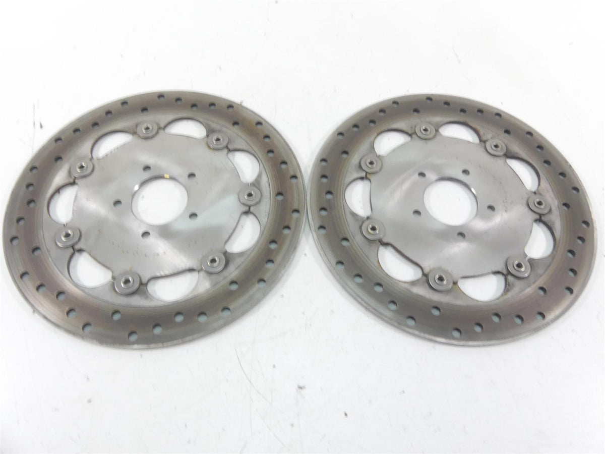 2015 Harley FXDF Dyna Fat Bob Front Brake Rotor Disc Set 46717-10 {{ shop.shopifyCountryName }} - Mototech271