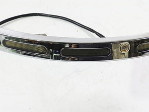 2011 Harley Touring FLHTCUSE CVO E-Glide Front Nose Fairing Running Light Trim | Mototech271