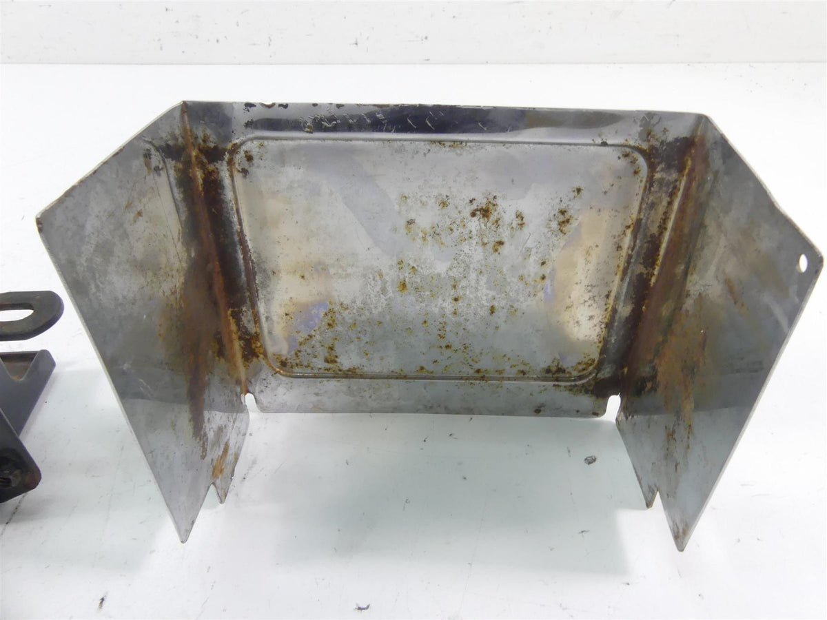 1998 Harley Dyna FXDL Low Rider Battery Stay Box + Chrome Cover 66375-97 {{ shop.shopifyCountryName }} - Mototech271
