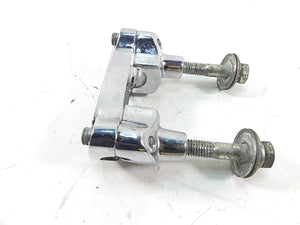 2002 Harley FLSTCI Softail Heritage Chrome Handlebar Holder Riser Set 56567-86B | Mototech271