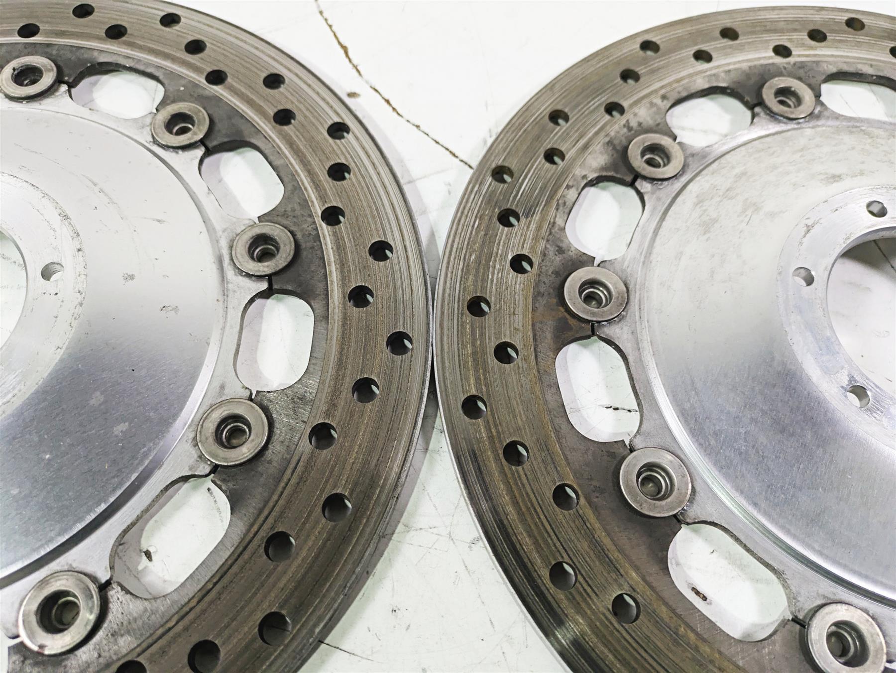 2002 Honda GL1500 CD Valkyrie Deluxe Front Brake Rotor Disc Set 45220-MZ0-003 {{ shop.shopifyCountryName }} - Mototech271