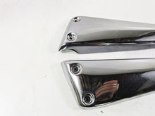 Load image into Gallery viewer, 2006 Triumph Rocket 3 Rear Chrome Side Guards Covers Struts T2081425 T2081430 | Mototech271

