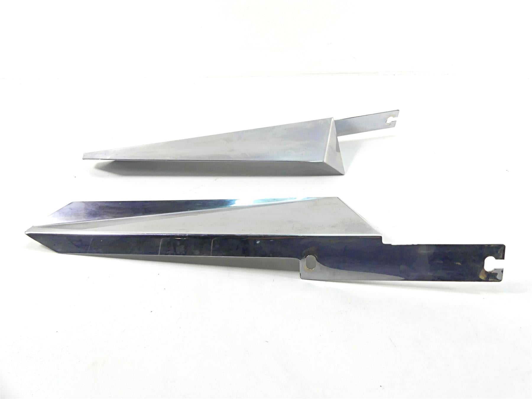 2003 Harley Touring FLHTCI E-Glide 100TH Chrome Fork Wind Deflectors 28-111 {{ shop.shopifyCountryName }} - Mototech271
