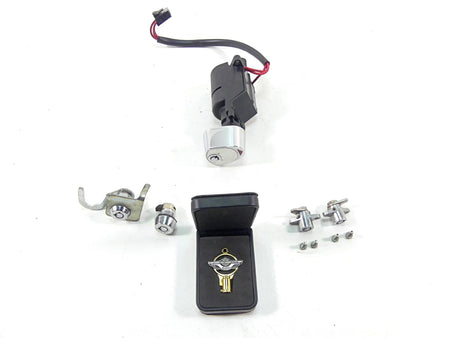 2003 Harley Touring FLHTCI E-Glide 100TH Ignition Switch Key Lock Set 71640-99 {{ shop.shopifyCountryName }} - Mototech271