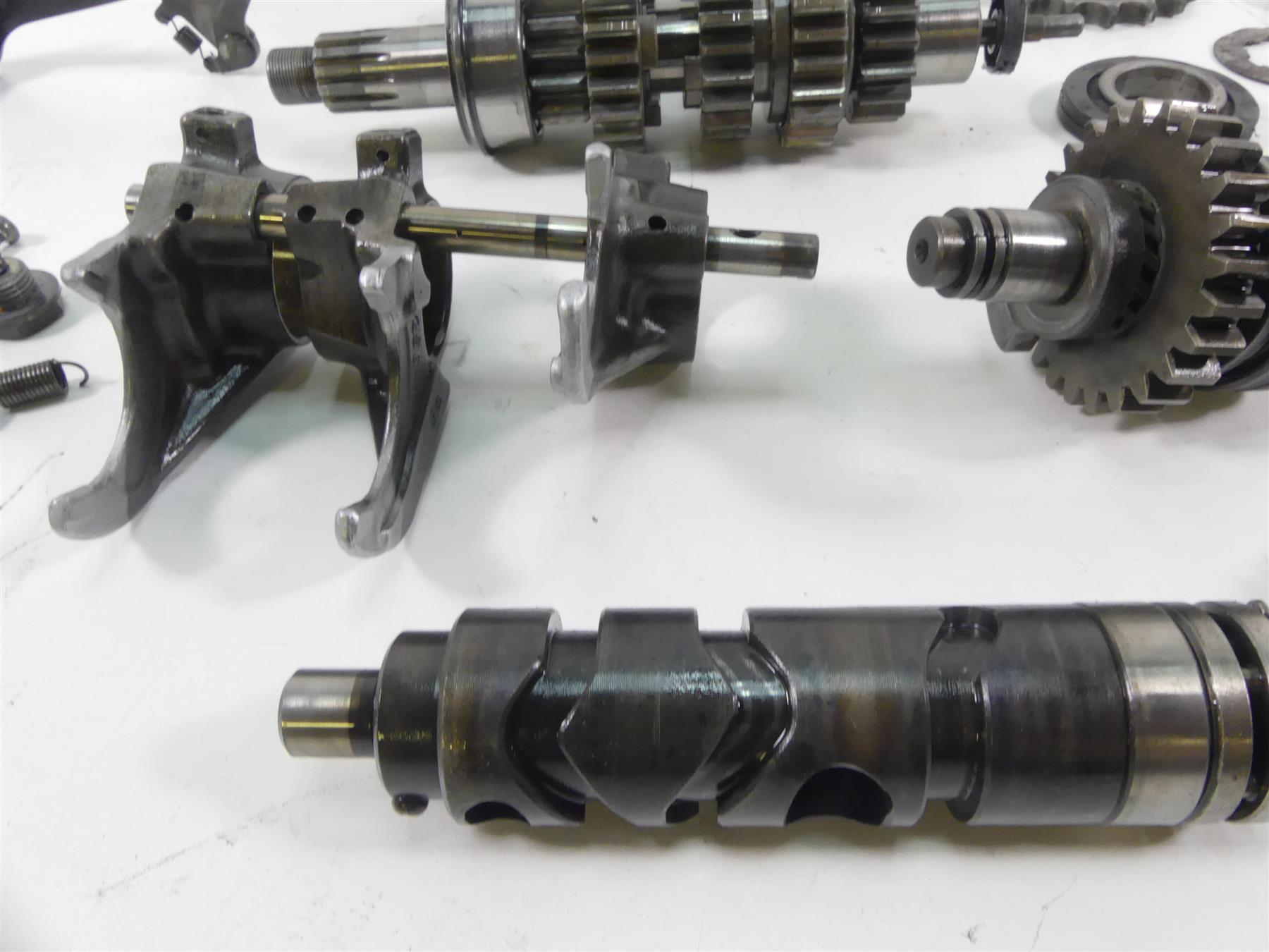 1978 Yamaha XS650 SE Special Transmission Gear Shift Drum Shaft Set 306-17411-03 {{ shop.shopifyCountryName }} - Mototech271
