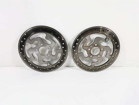 2010 Harley Touring FLHX Street Glide Front Brake Disc Rotor Set 41809-08A {{ shop.shopifyCountryName }} - Mototech271