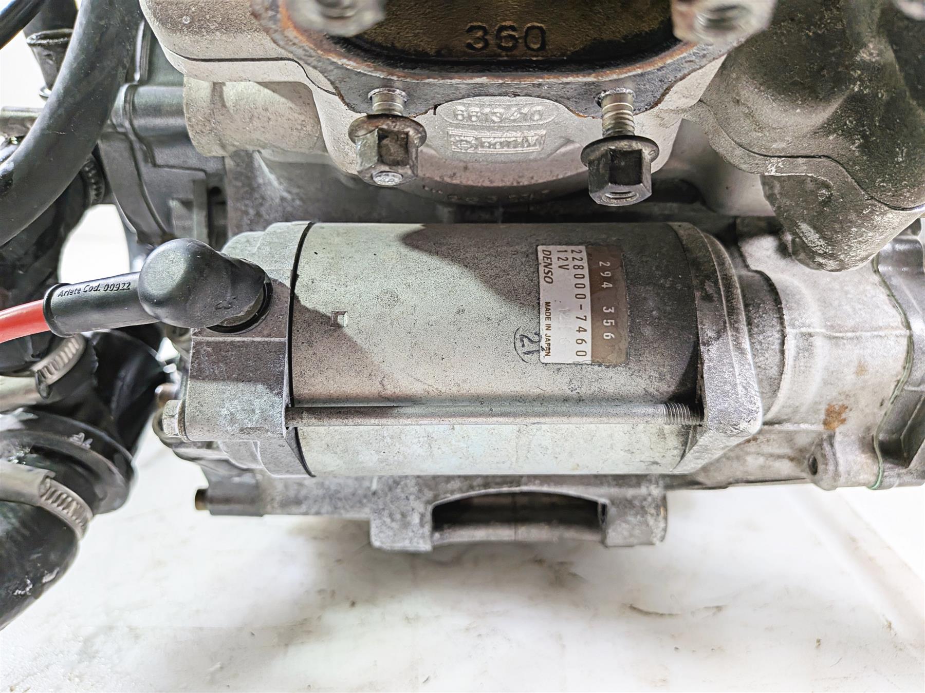 2008 Aprilia RSVR 1000 Factory Complete Engine Motor 9K -Read AP0296961 {{ shop.shopifyCountryName }} - Mototech271