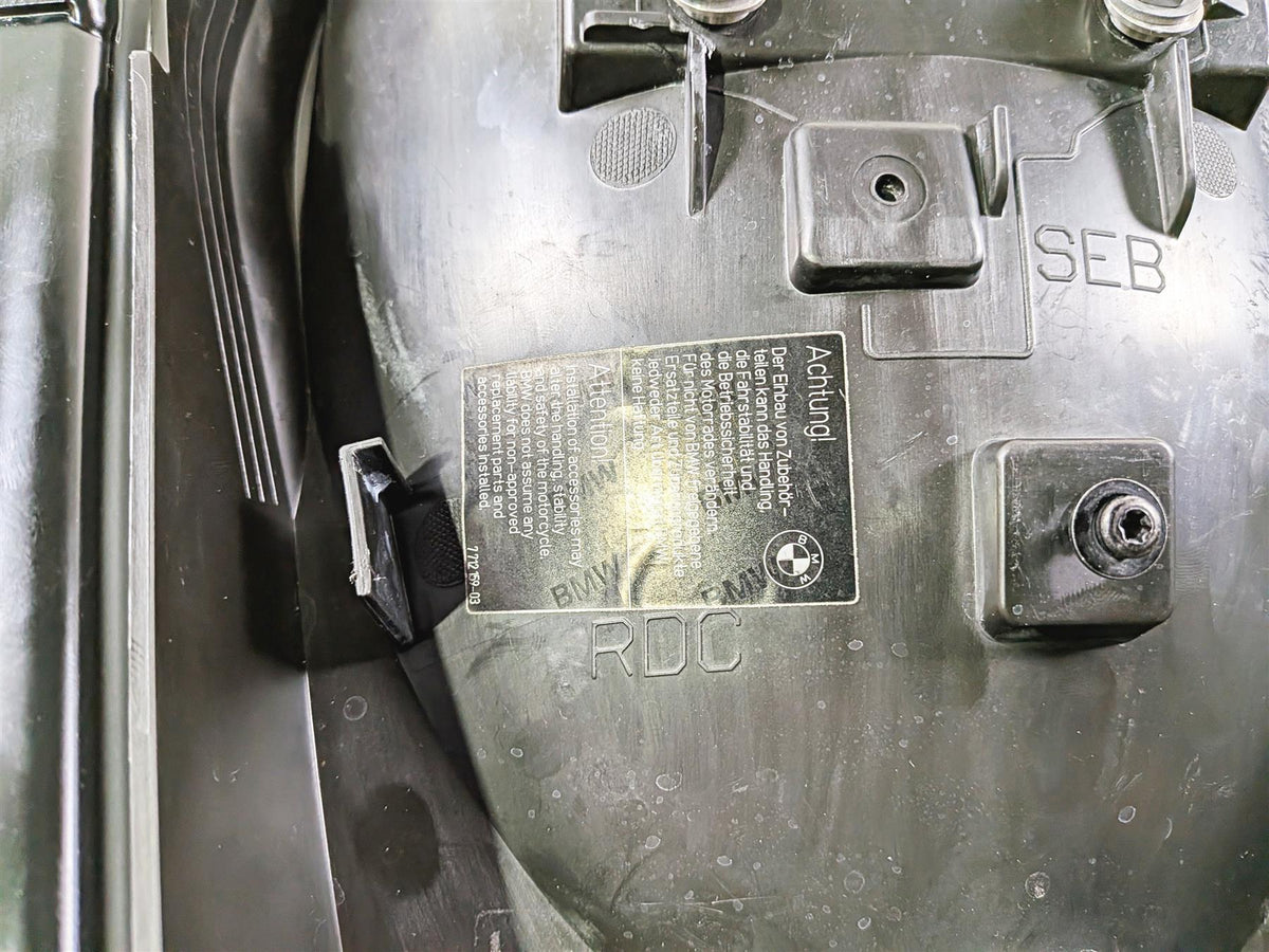 2019 BMW R1250GS K50 Black Rear Subframe Inner Fender Set 46518354222 {{ shop.shopifyCountryName }} - Mototech271