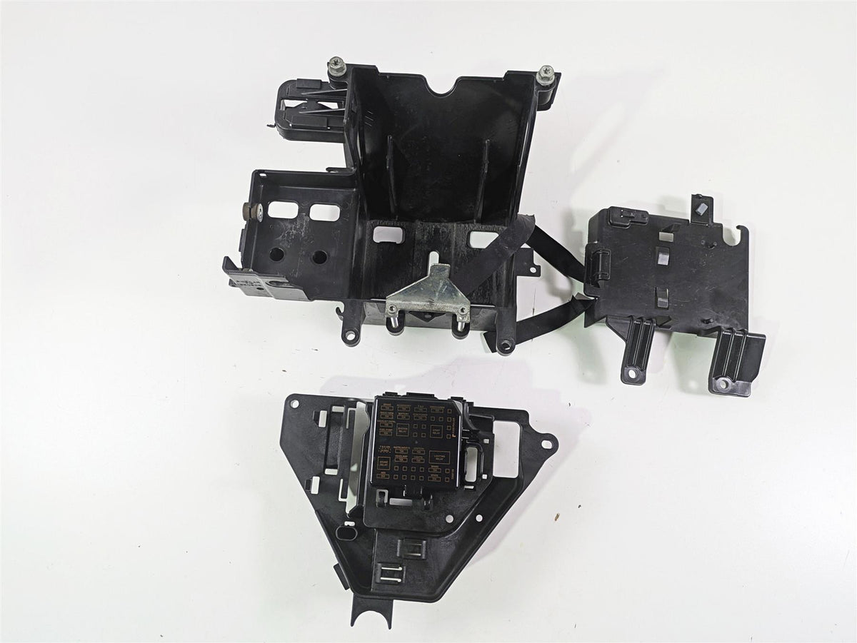 2010 Harley Touring FLHXSE CVO Street Glide Battery Tray Holder - Read 66281-09B {{ shop.shopifyCountryName }} - Mototech271
