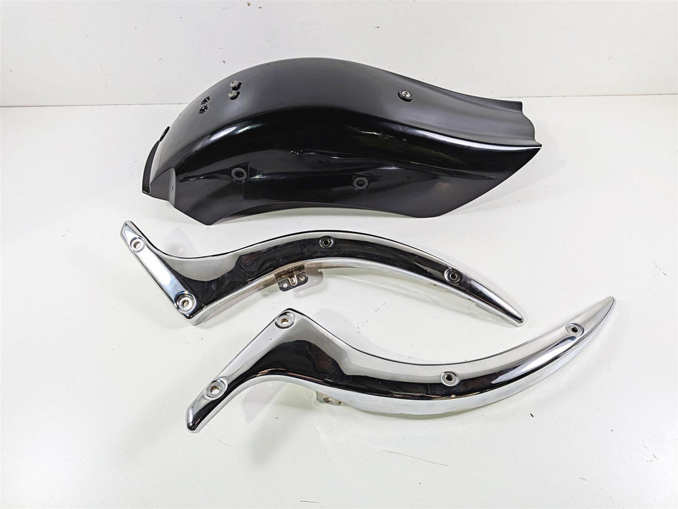 2005 Suzuki VZ800 M50 Boulevard Rear Fender & Side Chrome Struts 63110-39G02 {{ shop.shopifyCountryName }} - Mototech271
