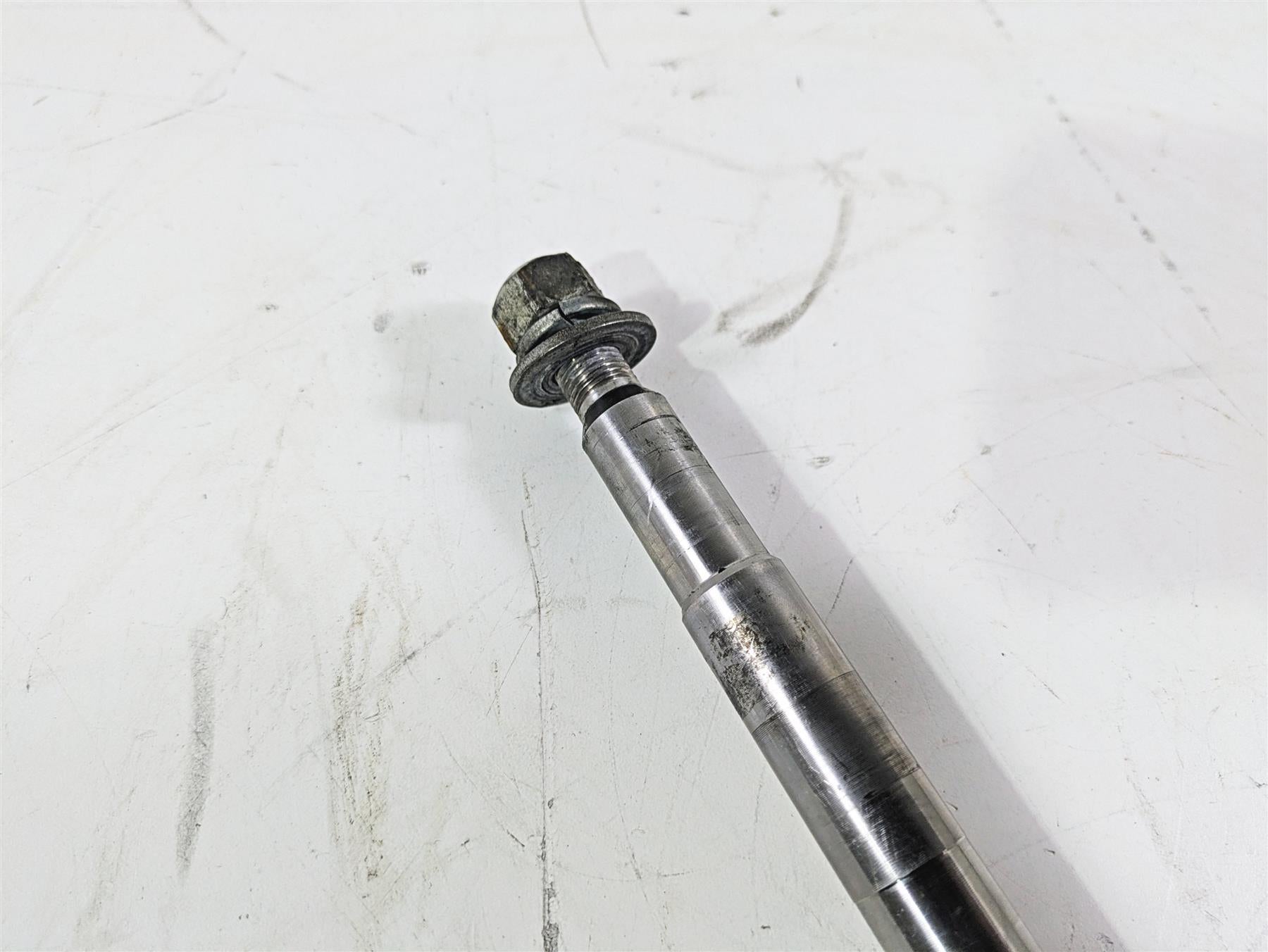 2004 Harley FLSTCI Softail Heritage Front Axle Wheel Spindle 3/4" 41584-86A {{ shop.shopifyCountryName }} - Mototech271