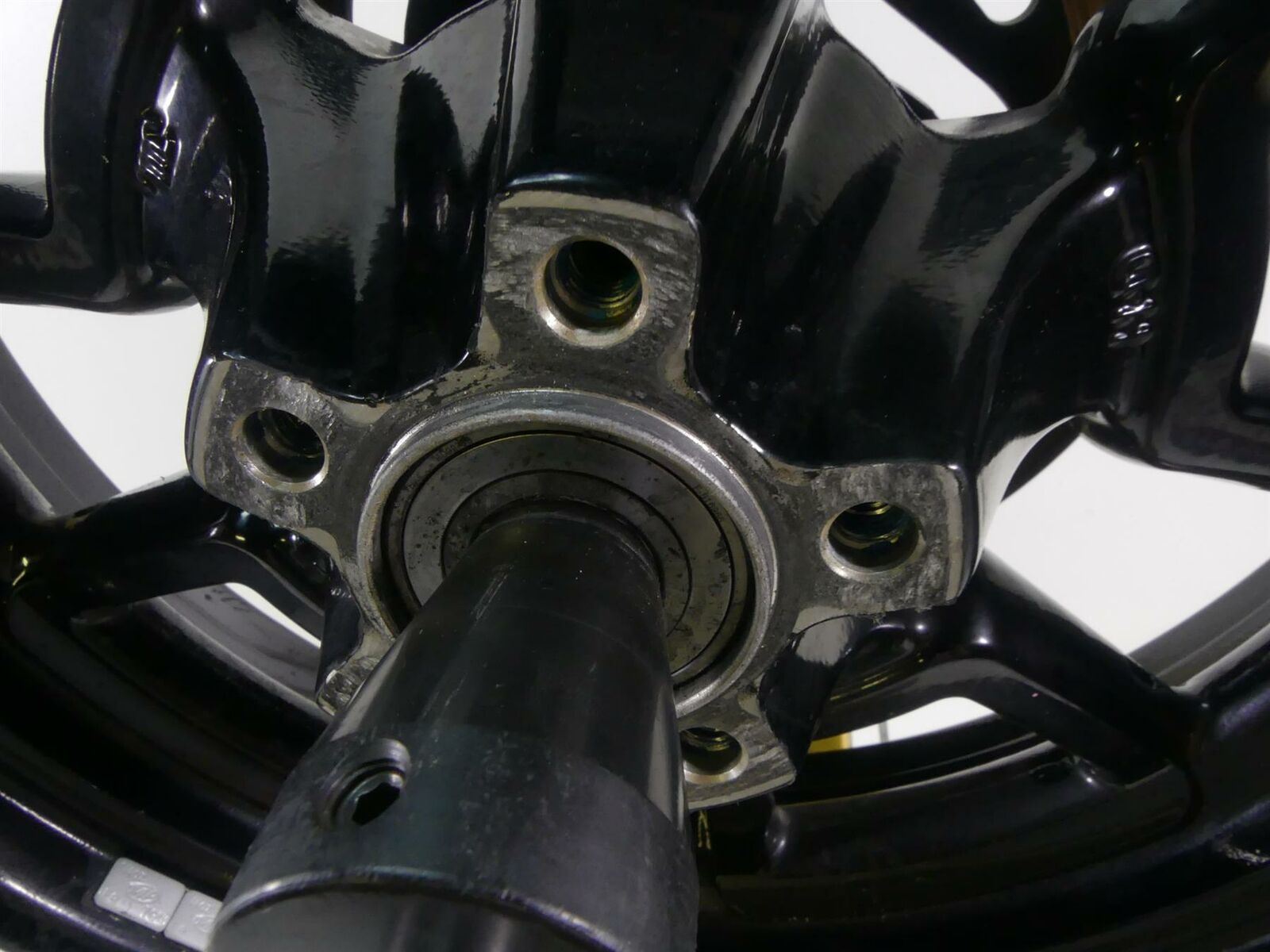 2017 Harley FXDLS Dyna Low Rider Straight Rear Wheel Rim 17x4.5 - Black 40900289 {{ shop.shopifyCountryName }} - Mototech271