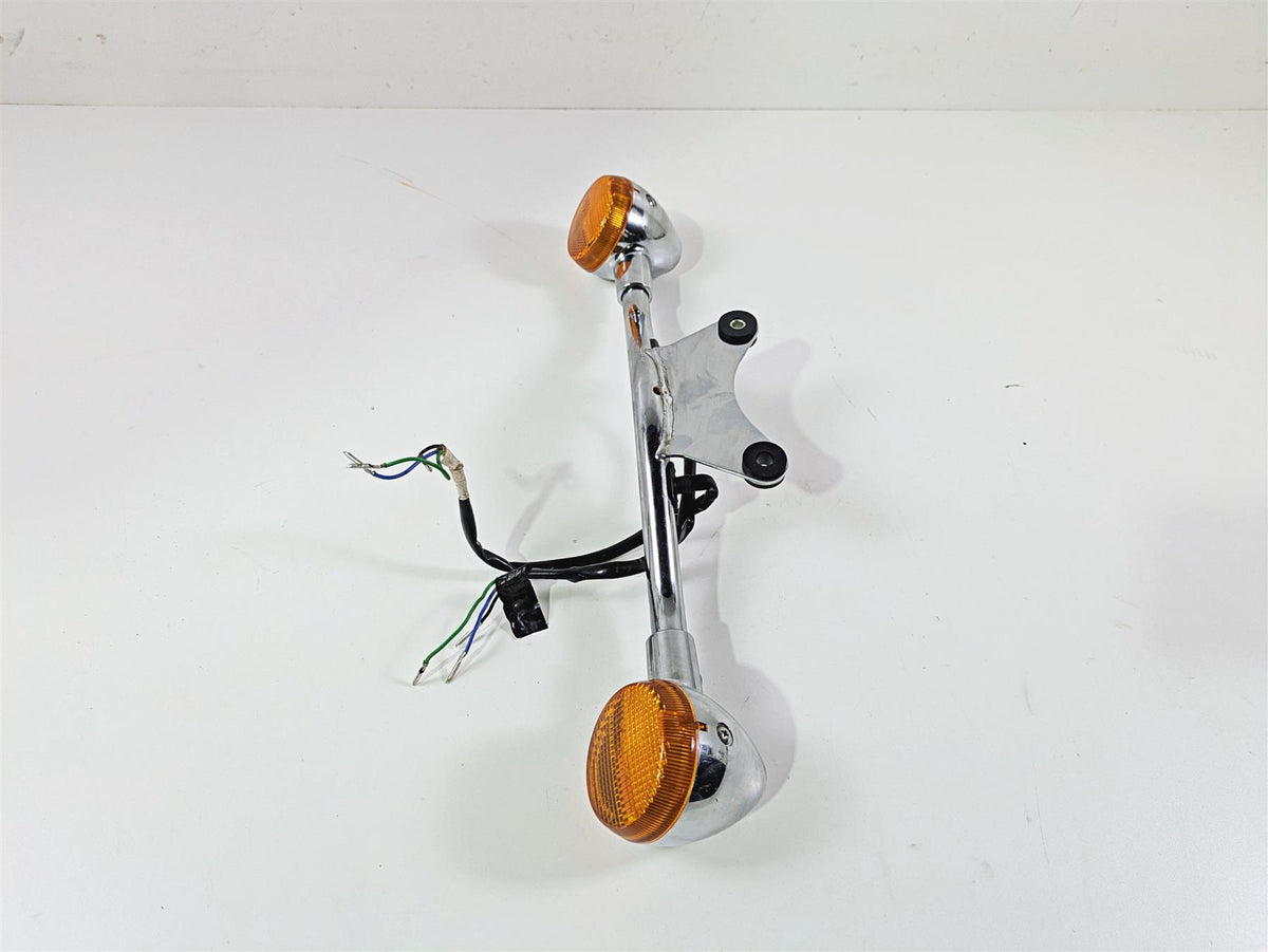 2008 Kawasaki VN1600 Vulcan Nomad Front Blinker & Mount Bracket Set 23051-0001 {{ shop.shopifyCountryName }} - Mototech271