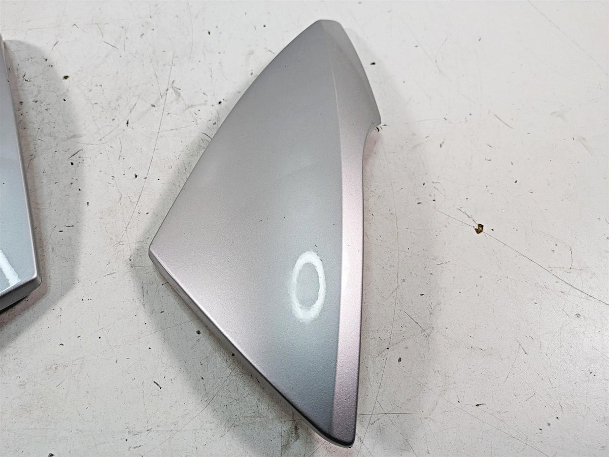 2007 BMW R1200RT K26 Left Right Mirror Cover Titan Silver 7697937 7697938 {{ shop.shopifyCountryName }} - Mototech271
