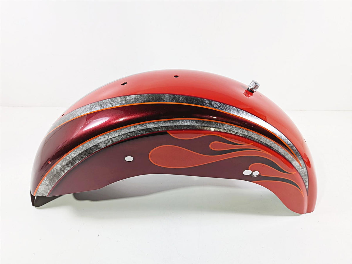 2008 Harley FXDSE CVO Dyna Rear Fender Scarlet Red Pearl Dark Crimson 59634-08-Mototech271