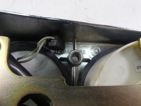 2000 Harley Dyna FXR4 CVO Super Glide Tachometer Trim Panel Cover Set 67042-99 {{ shop.shopifyCountryName }} - Mototech271