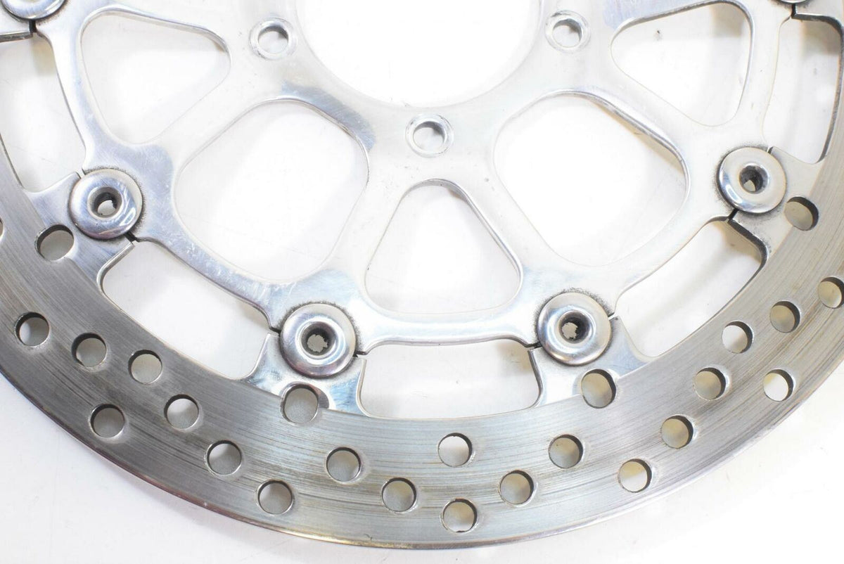 2008 Ducati 848 Front Polished Brake Disc Rotor Set 49240851A {{ shop.shopifyCountryName }} - Mototech271