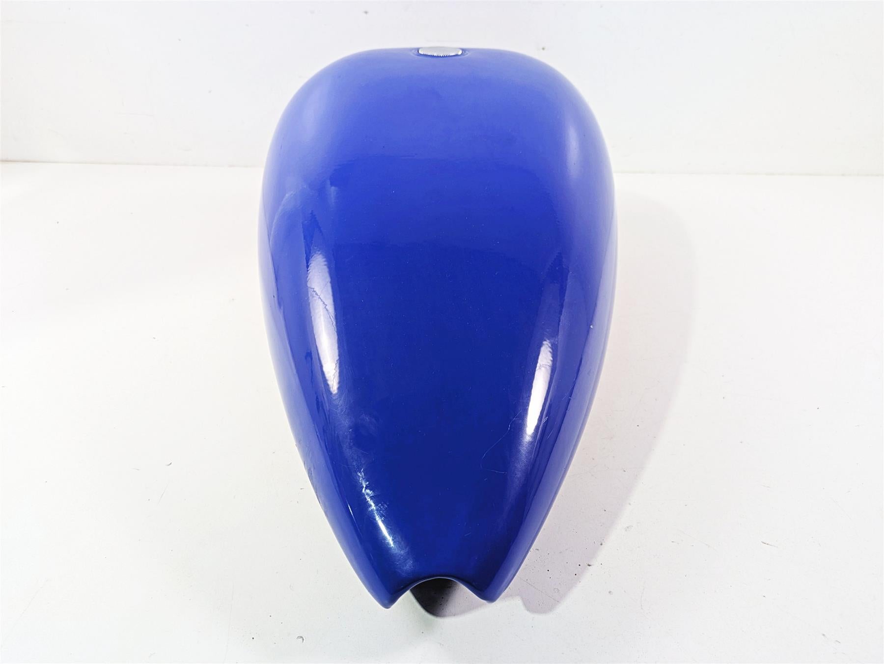 2008 Ultima Motorcycles Fat Bastard Blue Fuel Gas Petrol Tank & Petcock {{ shop.shopifyCountryName }} - Mototech271