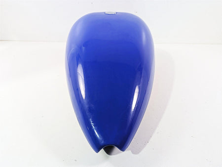 2008 Ultima Motorcycles Fat Bastard Blue Fuel Gas Petrol Tank & Petcock {{ shop.shopifyCountryName }} - Mototech271