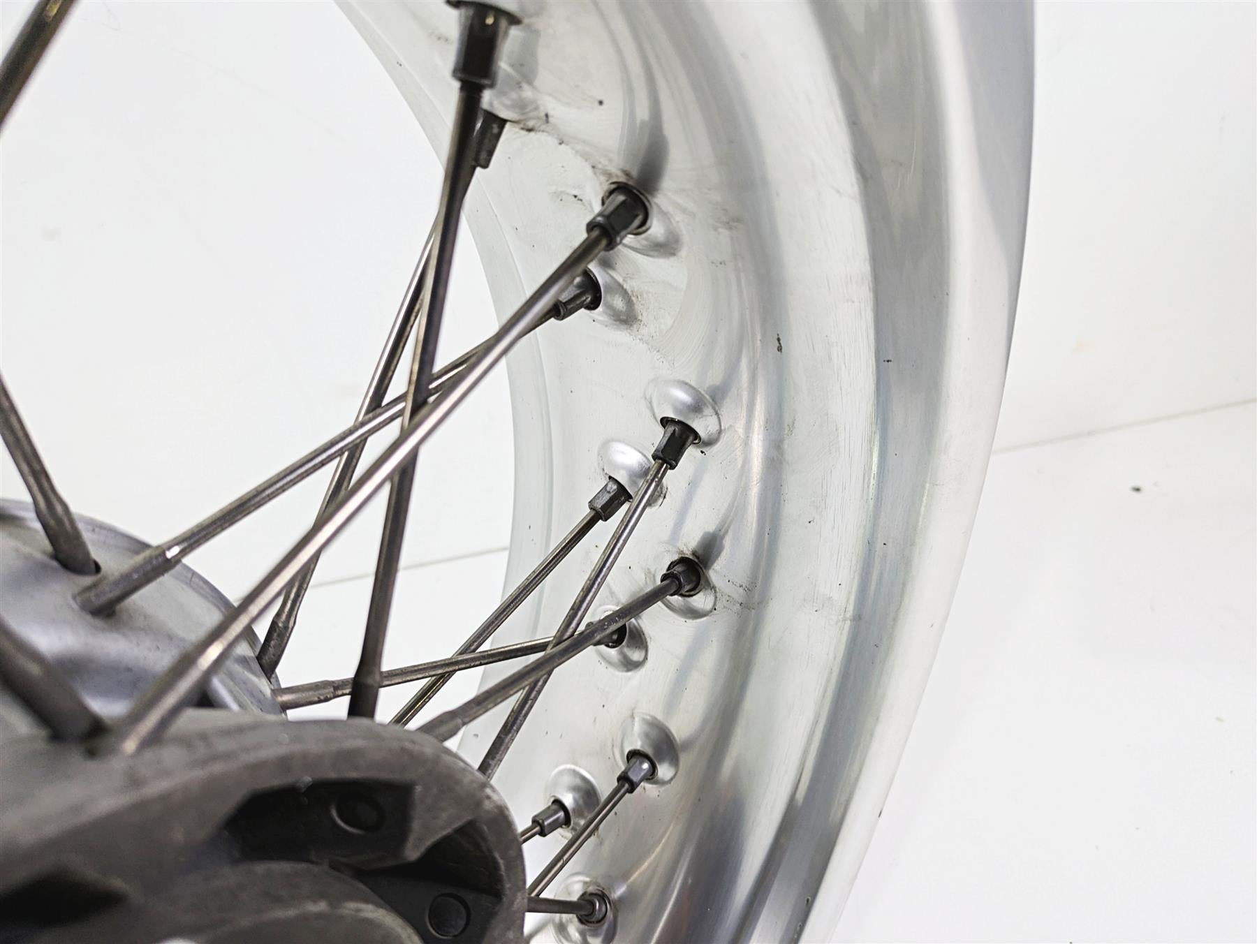 2012 BMW R1200R K27 Straight Behr 17x5.5 Rear Wheel Spoke Rim 36318546288 {{ shop.shopifyCountryName }} - Mototech271