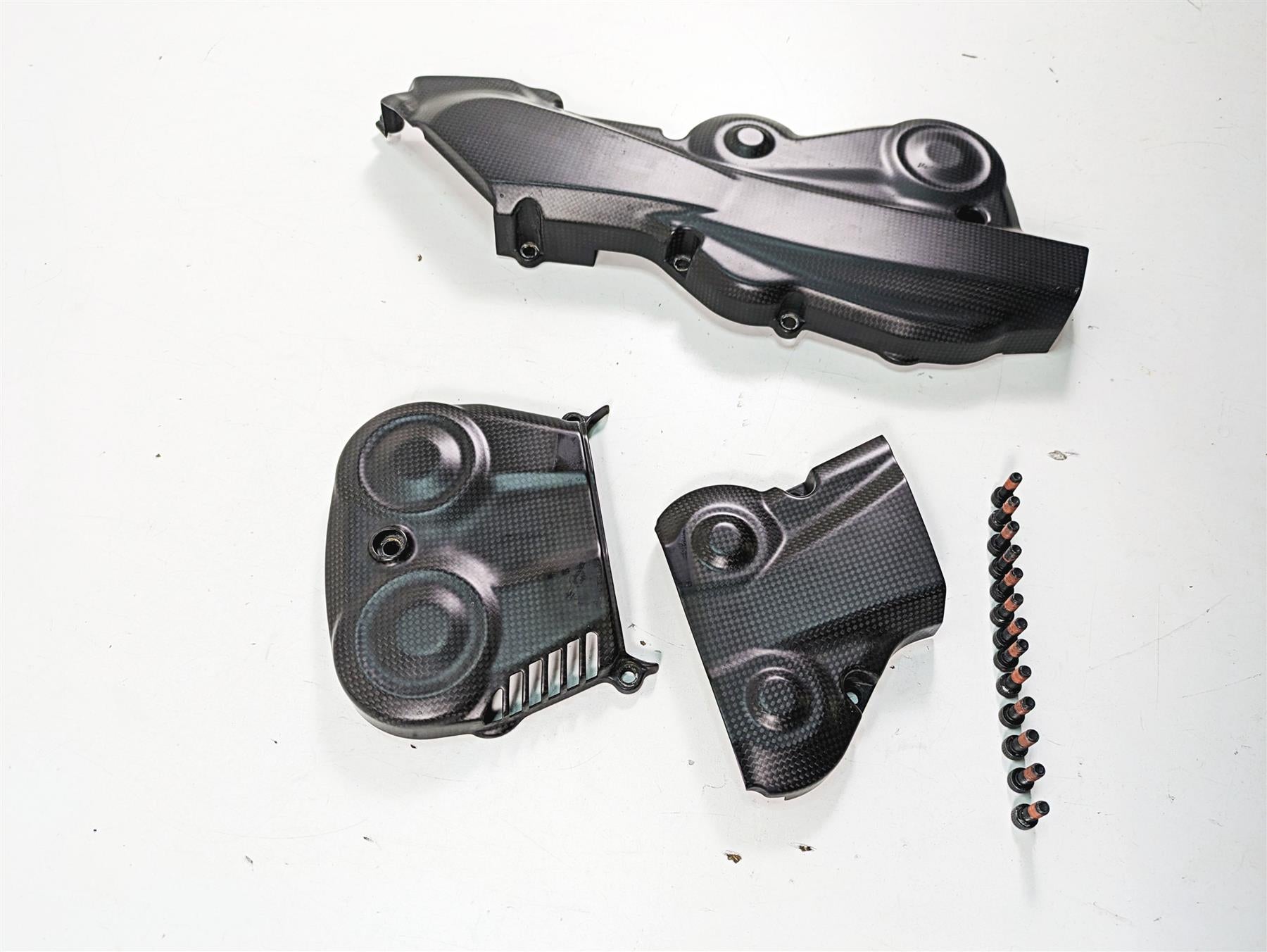2020 Ducati Hypermotard 950 SP Carbon Fiber Timing Cover Fairing Set 24511781A {{ shop.shopifyCountryName }} - Mototech271