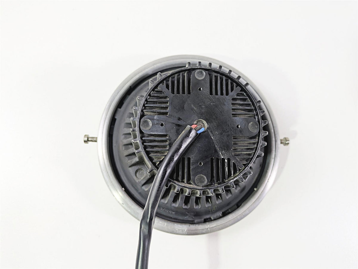 2016 Zero Motorcycles S 9.8 7 Inch Round 11 Diode Chrome Crystal High Power LED Headlight 29-160614 {{ shop.shopifyCountryName }} - Mototech271