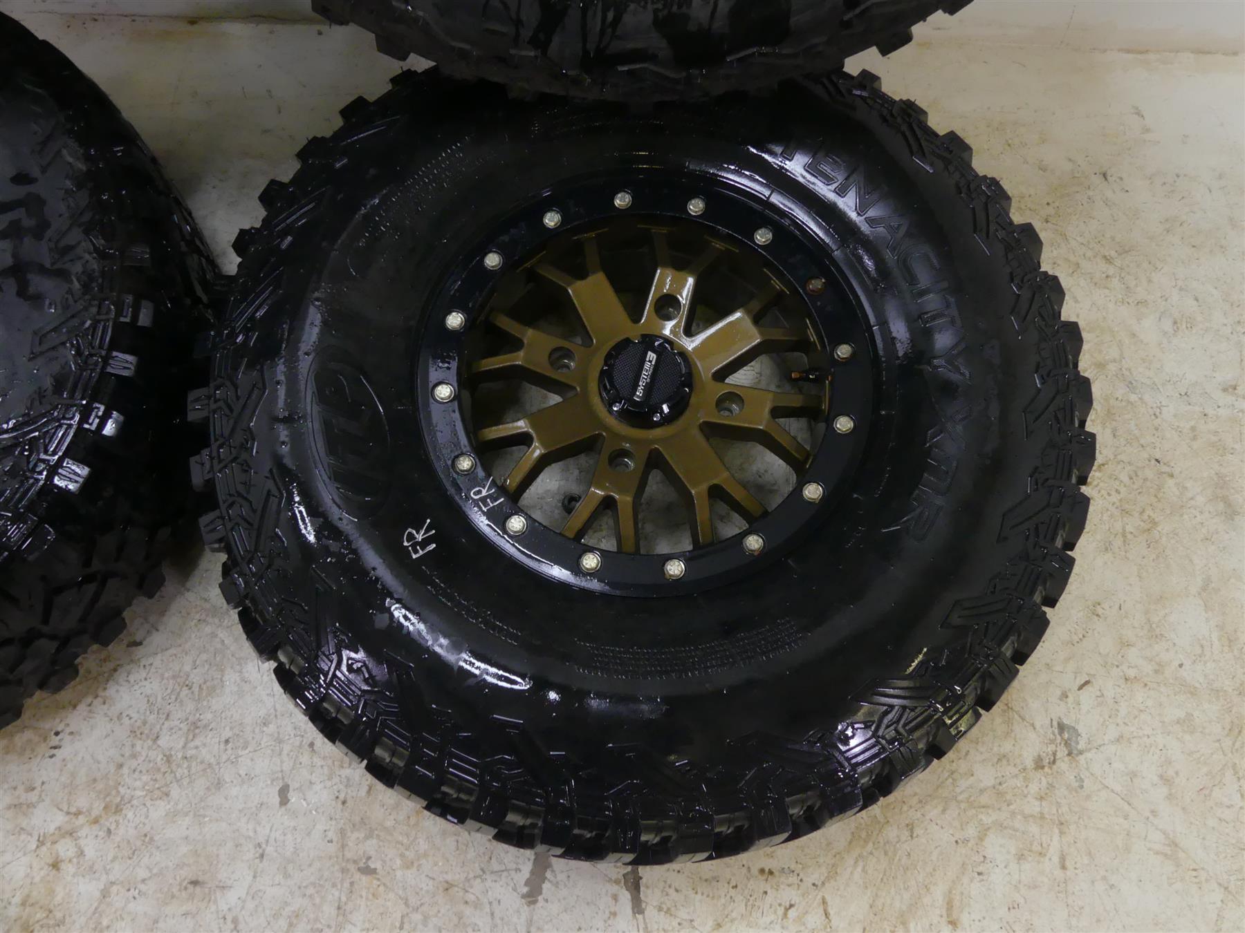 2021 Kawasaki Teryx KRX KRF 1000 System 3 15x6.5 Wheel & Itp Tire Set 6P09151 {{ shop.shopifyCountryName }} - Mototech271