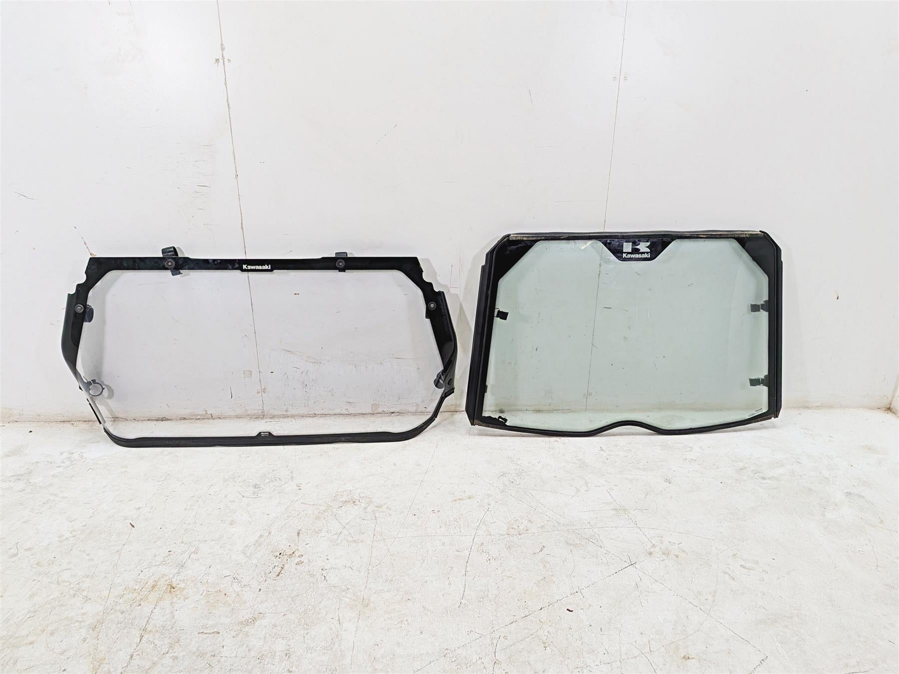2021 Kawasaki Teryx KRX KRF 1000 ES Front Rear Oem Windshield Set 99994-1290